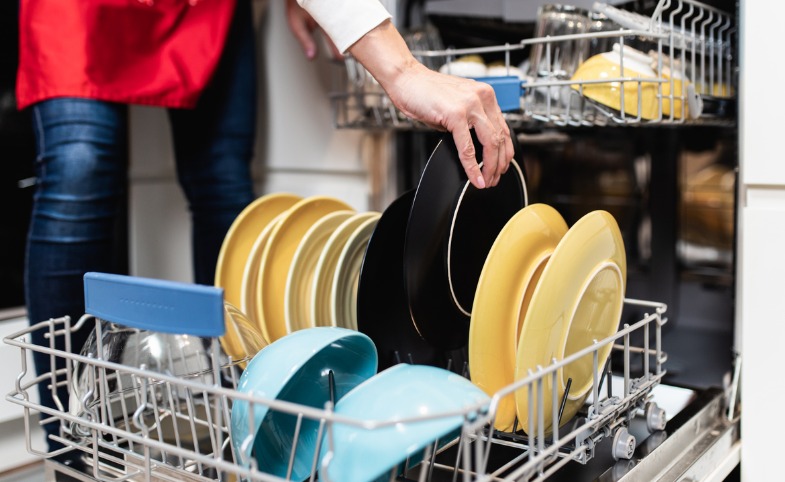 Loading a Dishwasher